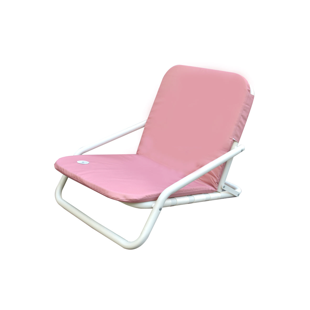 Inklapbare strandstoel roze met afneembaar schouderhengsel Embellish